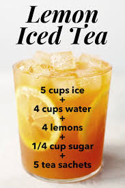 Sweet Brisk Lemon Iced Tea That S Super Refreshing With Just 5 Ingredients Get The Steps To Make This Qu Lemon Iced Tea Recipe Iced Tea Recipes Drinking Tea