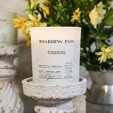 Maybe you would like to learn more about one of these? Burn In The Afternoon White Tuberose Gardenia Orange Blossom Cedar Wood Scented Candle Boarding Pass Soy Candle 5 6oz Aromatherapy Candles Candles Femsa Com