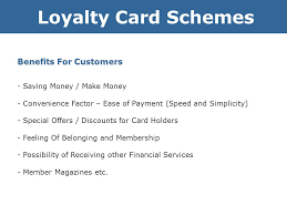 With the aid of the items below, you can make beautiful membership cards and id cards for reward programs and exclusive deals. Loyalty Schemes Types Of Loyalty Scheme Eg Account Cards Eg Marks Spencer Loyalty Rewards Eg B To B Membership Schemes American Express Card Ppt Download