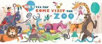 Bronx Zoo Poster Rachael Saunders Photographer Business Card Template Cute Animals Illustration