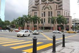 In the early 60s western union has put into operation transcontinental microwave system of data transmission via radio waves, completely replacing the web of telegraph poles and wires. Jalan Ampang Near Public Bank Berjaya Bintang Timur