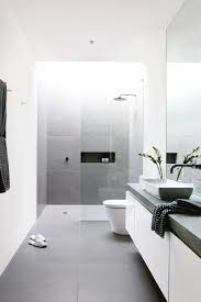 With bathroom requirements staying the same and the space shrinking, bathroom designs need to be more ingenious and efficient. 28 Spectacular Kitchen Island Concepts Minimalist Bathroom Design Modern Bathroom Minimalist Bathroom