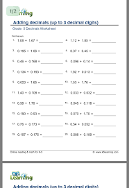 Pin By Catherine Huang On Math In 2020 Learning Mathematics Decimals Worksheets Math