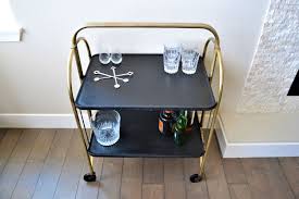 Vintage Fold N Go Versa Table Rolling Cart Mid Century Modern Bar Cart With Wheels 2 Tiered Rolling Mid Century Modern Bar Cart Metal Shelves Retro Kitchen
