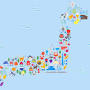 Prefectures of Japan location from www.nippon.com