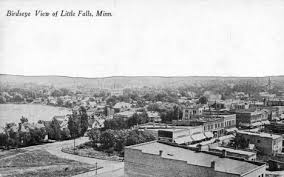 Black And White Little Falls Mn Little Falls Minnesota 1914 Http Www Lakesnwoods Com Littlefallsgallery Htm Little Falls Minnesota Little Falls Photo