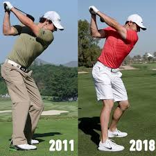 We present a complete swing sequence analysis comparing their driver shot. Rory Mcilroy S Driver Swing 2011 Vs 2018 Golf Tweet