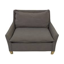 Although it is large, it will not occupy much space making it ideal for rooms where floor in addition to this, you can also keep it in your bedroom, so that you don't have to use your bed to lie down. 65 Off West Elm West Elm Bliss Down Filled Chair And A Half Chairs