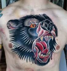 You can find all kinds of bears while roaming the wild, such as the grizzly bear, black bear, brown bear, and polar bear.and now, dna analysis has confirmed the giant panda bear is officially a bear as well. 20 Masterly Traditional Bear Tattoos