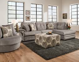 Knockout 2 Piece Sectional In Knockout Grey 16b3lf Left Facing Sofa L84 D Sectional Sofa With Chaise Living Room Sectional Comfortable Living Room Furniture