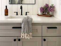 Cabinets.com sells a variety of bathroom vanities with the same great construction as our other cabinets. Diy Bathroom Vanity Makeover Nieu Cabinet Doors