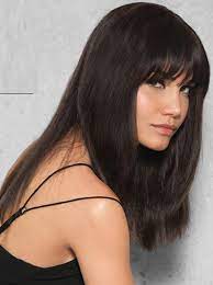 Latest Ideas Of 30 Best Long Sleek Black Haircuts With Bangs 2017 2018 Hair Styles Sleek Haircuts Formal Hairstyles For Long Hair