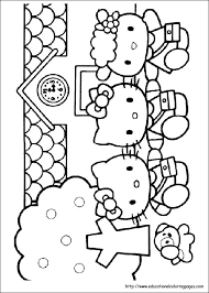 Go ahead and see them for yourself! Hello Kitty Coloring Pages Free For Kids