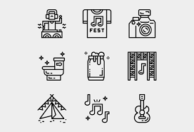 This hobbies icon is in glyph style available to download as png, svg, ai, eps, or base64 file is part of hobbies icons family. Music Festival Hobbies Icon Png Cliparts Cartoons Jing Fm