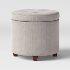 It fresh, superior quality and value make it a game changer. Round Tufted Storage Ottoman Textured Weave Gray Threshold Target