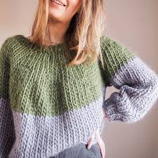 See more ideas about knitting, knitting inspiration, knitwear. Knit Kit Drop It From The Top Down Jumper Lauren Aston Designs