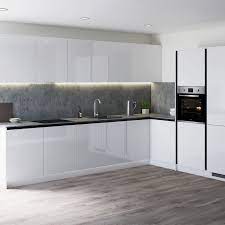Kitchen ideas 2020 offers you trendy and modish solutions for your kitchen. Greenwich Gloss White Handleless Kitchen Grey Kitchen Designs Modern Kitchen White Gloss Kitchen