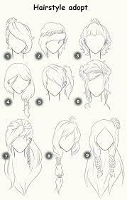 Info You Can Add Any Jewelry You Want And Choose A Haircolor Check Prices Above Please Wait For My Reply To Send The Sketches Drawings How To Draw Hair