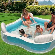 Your pool seats swimming pool stock images are ready. Intex 56475 Square Shape Swim Center Inflatable Family Lounge Pool With Backrest Cupholder And Four Inflatabe Seats Pool Pool Inflatable Family Swimming Poolinflatable Family Pool Aliexpress