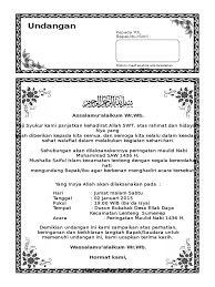 Contoh surat undangan resmi mengahdiri acara dibuat dan ditujukan bisa kepada individu atau sebuah kelompok dalam perusahaan sehingga memang biasanya ketua atau kepala sekolah yang di undang tidak bisa hadir disinilah akan di ganti dengan perwakilanya. 18 Contoh Surat Undangan Peringatan Maulid Nabi Di Sekolah