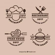 Cool Set Of Grill Restaurant Logos Free Free Vector Freepik Freevector Logo Food Logo Restaurant Restaurant Logo Design Food Logo Design Inspiration