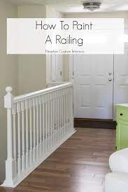 Download the perfect banister pictures. How To Paint Stair Railings Newton Custom Interiors