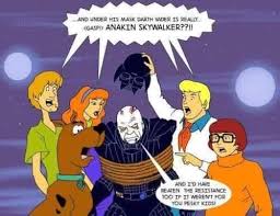 And I Would Have Gotten Away With It Too If It Wasn T For Pin By Tiffany S On Vader Star Wars Humor Scooby Doo Memes Star Wars Memes