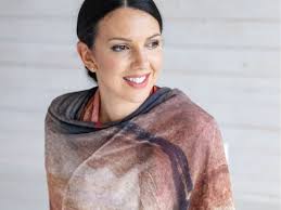 The Giants Causeway Scarf — Rita Oates Artist