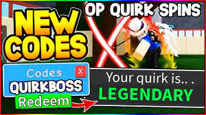 You roll for these quirks by using spins, and you can get more spins by entering special codes. Roblox My Hero Mania Legendary Spins All New My Hero Mania Codes Roblox Youtube