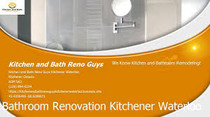 bathroom renovations kitchener waterloo