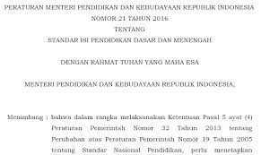 Maybe you would like to learn more about one of these? Permendikbud Nomor 21 Tahun 2016 Tentang Standar Isi Pendidikan Dasar Dan Menengah Mgmp Ips Indramayu