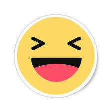Haha Reaction Classic Round Sticker Zazzle Com Round Stickers Custom Stickers Stickers