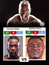 Deontay Wilder vs. Stephan Shaw is being rumored for April