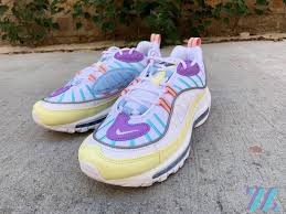 Nike Air Max 98 Easter While Easter Has Passed Pastel Color Tones Are Still In Season And The Nike Is Set To L Nike Air Max Kids Easter Party Me Too Shoes