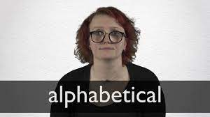 Watch this short animation video to know why the letter keys are not in alphabetical order on your computer keyboard? Hindi Translation Of Alphabetical Collins English Hindi Dictionary
