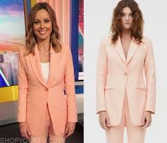 Allison langdon & karl stefanovic on today show australia. Allison Langdon Fashion Clothes Style And Wardrobe Worn On Tv Shows Shop Your Tv
