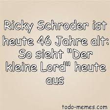 Getty images / rob kim. Ricky Schroder Ist Heute 46 Jahre Alt So Sieht Der Kleine Lord Heut