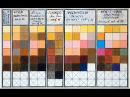 Colored Pencils Skin Tones Chart Combinations Portrait Sets Prismacolor Derwent Lyra Koh I Noor
