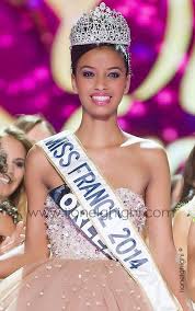 Flora Coquerel Election Miss France 2014 Beautiful Brown Black Queens Girl In Paris Eiffel Tower Beaute Vetements Miss France