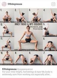 Inner Thighs And Hips Sequence Yoga Postures Yoga For Flexibility Yoga Breathing