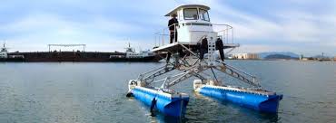 Experimental Catamaran With Active X Y Z Stabilization From Velodyne Marine Boat Catamaran Pontoon