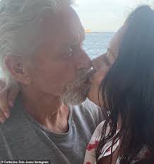 Check spelling or type a new query. Catherine Zeta Jones Kisses Michael Douglas Before Sharing Snaps In Her Dressing Gown Newsbeezer