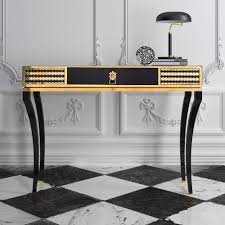 High End Decorative Black Console Table Juliettes Interiors Black Console Table Luxury Console Modern Console Tables