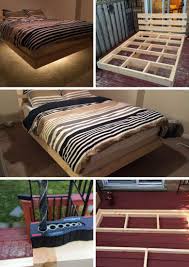 Want to build a bed and make it look like its floating in the air? 20 Diy Bed Frame Ideas For Your Home Epic Home Ideas