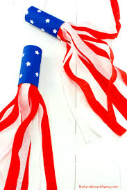 It's simple, it's effective and it helps my kids decompress when they need it the most. 4th Of July Craft Idea Patriotic Kids Blower Natural Beach Living