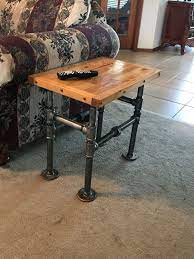 7 diy industrial furniture ideas: 39 Diy End Table Ideas Built With Industrial Pipe Simplified Building