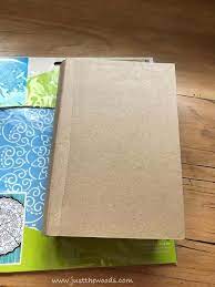 The first line should be 1 (2.5cm) from the left edge, and the second line should be just under 1 ½ (exactly 3.5cm) from the left edge. How To Make A Diy Decorative Fake Book Box With Secret Storage