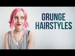 Use your makeup to emphasize the grunge and glamour. 90 S Grunge Hairstyles Rocknroller Youtube