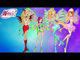 The magic is in you on the winx club. Winx Club All Transformations From Supporting Characters And Extras Youtube