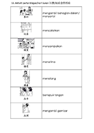 Bm Bahagian A Bina Ayat Onedrive Malay Language Preschool Worksheets Preschool Printables